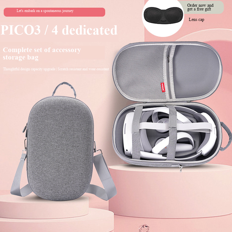 Travel Accessories Box - กระเป๋าใส่แว่นตา VR แบบแข็งสำหรับ PICO 4 PICO