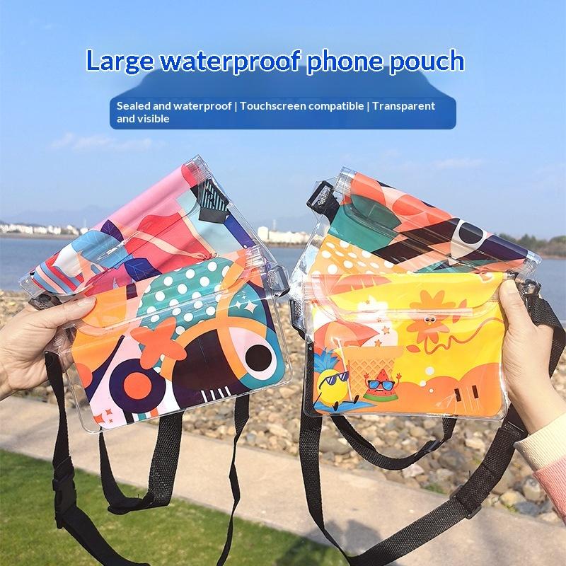 Travel Accessories And Bags - กระเป๋าว่ายน้ำกันน้ำสำหรับกิจกรรมกลางแจ้ง เหมาะสำหรับเล่นสกี ดริฟท์ไดฟ์วิ่ง ใช้ได้หลากหลาย ทั้งแบบสะพายไหล่และคาดเอว สำหรับไปเที่ยวชายหาดและเล่นกีฬา