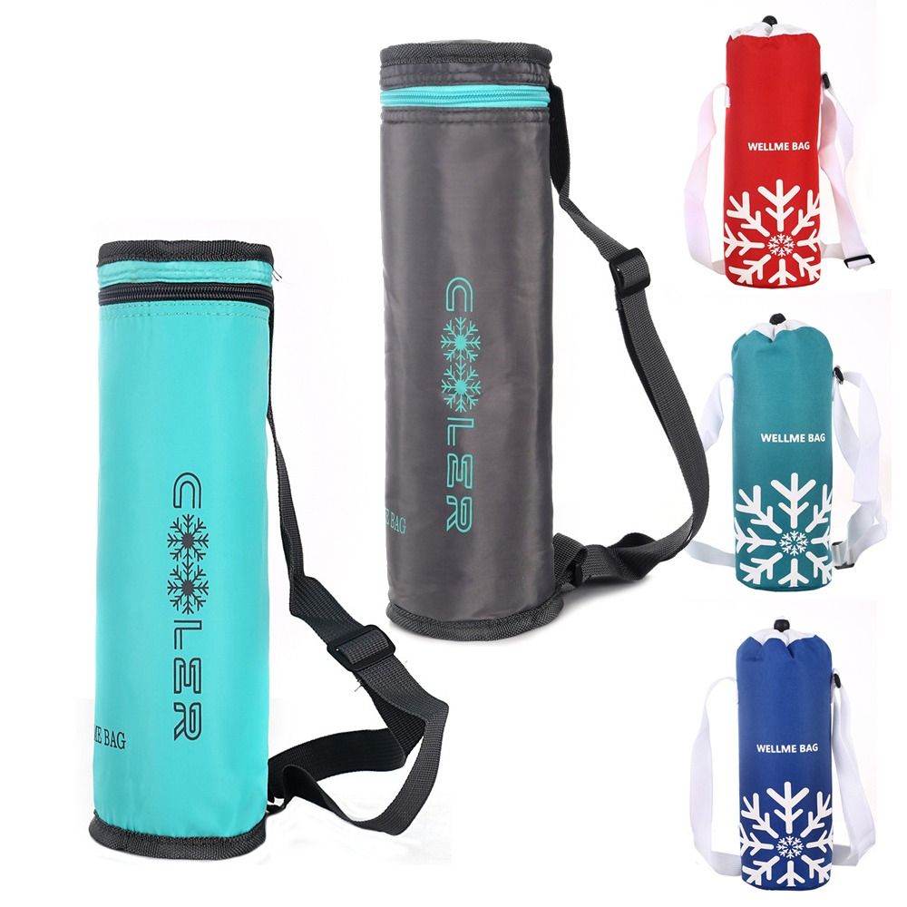 Water Bottle Collapsible - กระเป๋าเก็บความเย็นมีฉนวนกันความร้อนแบบพกพากันน้ำกระเป๋าเก็บความเย็นกระเป๋าน้ำร้อนแบบพับเก็บได้สำหรับการเล่นกีฬากลางแจ้งฉนวนกันความร้อนกระบอกน้ำ