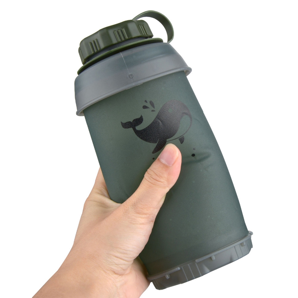 ขวดน้ำ TPU แบบพับได้ขนาด 750 ม - Water Bottle Collapsible บทวิจารณ์และราคา