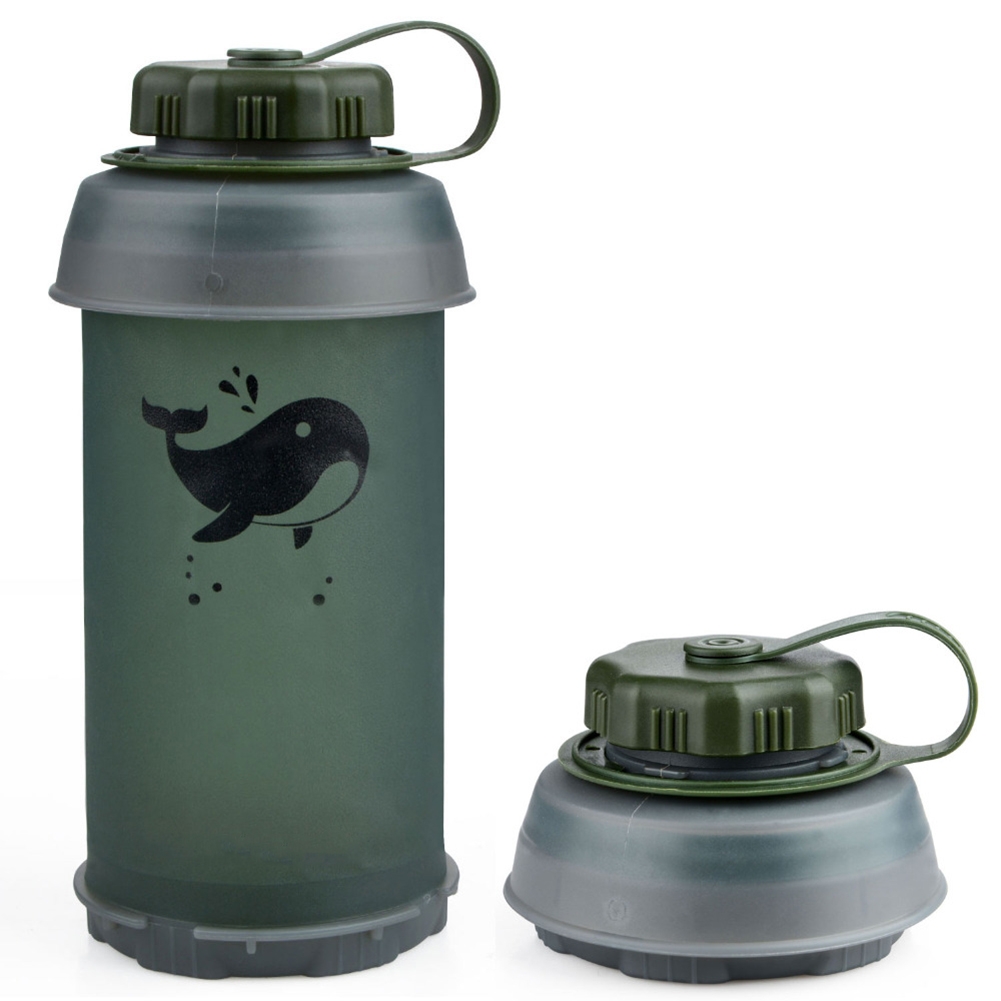 ขวดน้ำ TPU แบบพับได้ขนาด 750 ม - Water Bottle Collapsible บทวิจารณ์และราคา