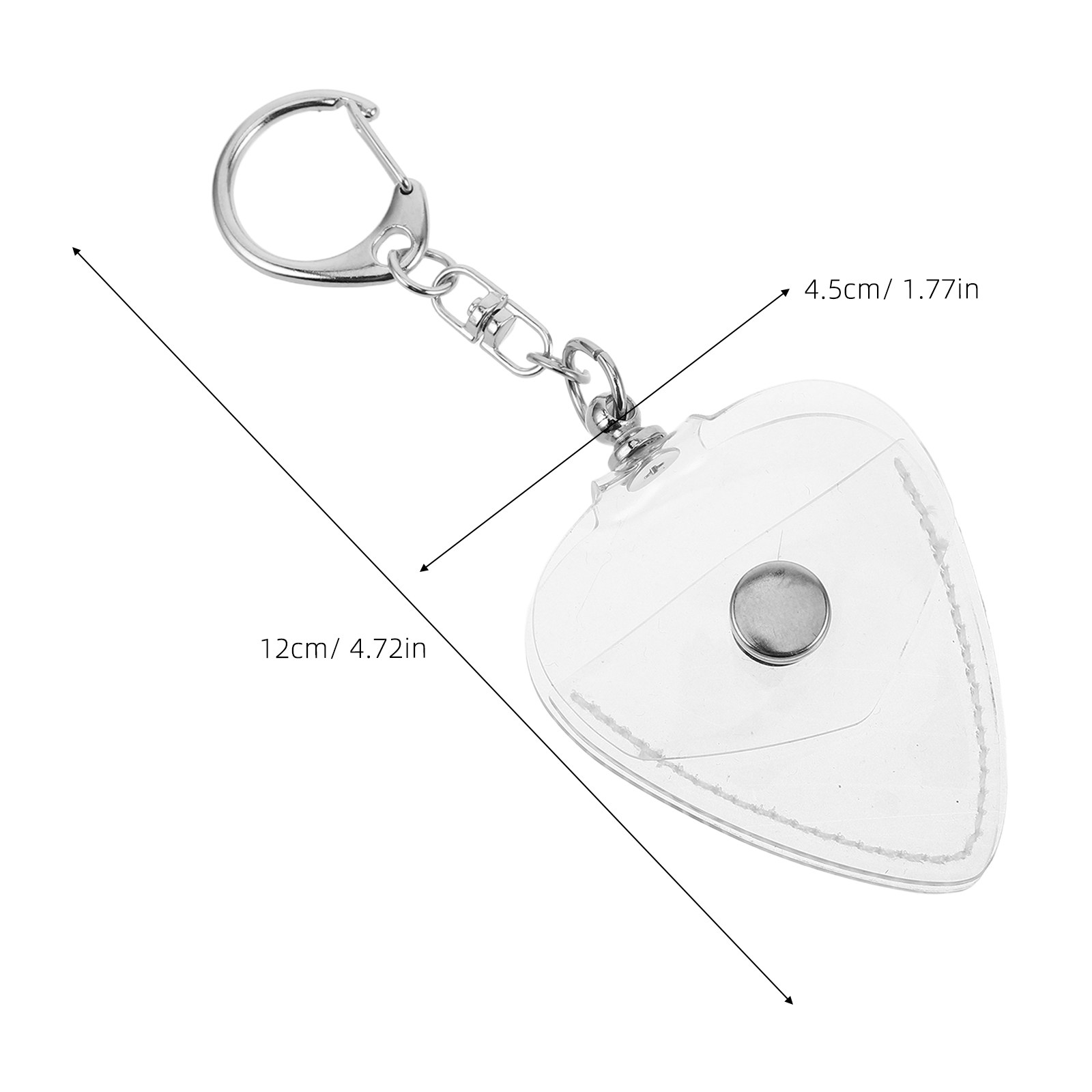 ที่ใส่ปิ๊กกีตาร์แบบใส น้ำหนักเ - Travel Accessories Holder บทวิจารณ์และราคา