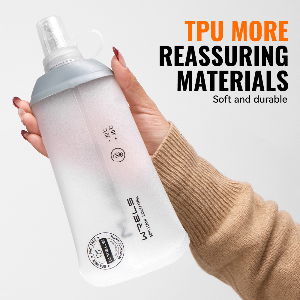 ขวดน้ำ WRELS 190 มล. 250 มล. 3 - Water Bottle Collapsible บทวิจารณ์และราคา