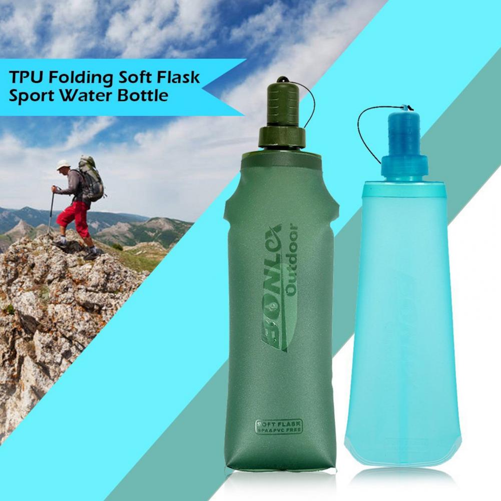 ขวดน้ำพับได้250/500มล. กระติกน - Water Bottle Collapsible บทวิจารณ์และราคา