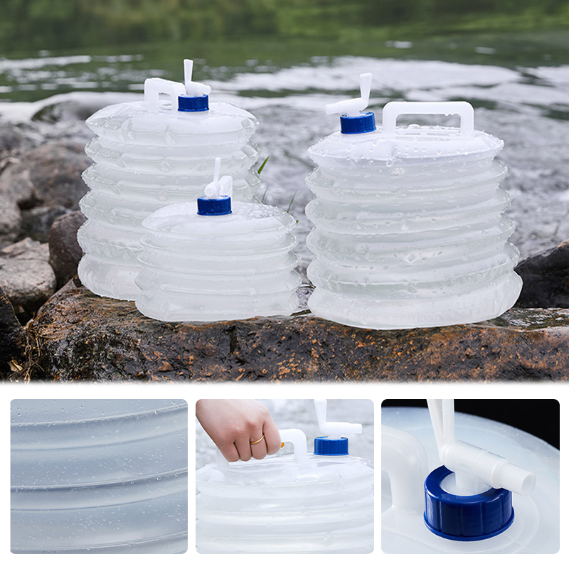 ถังน้ำพับได้ SEAMETAL 5L-15L ส - Water Bottle Collapsible บทวิจารณ์และราคา