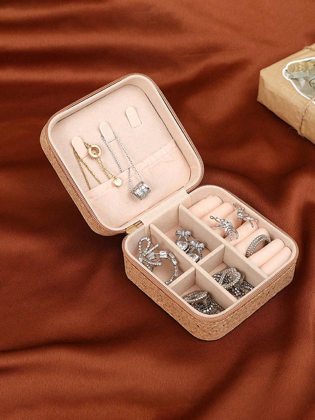 กล่องเก็บเครื่องประดับลายโบฮีเ - Travel Accessories Box บทวิจารณ์และราคา
