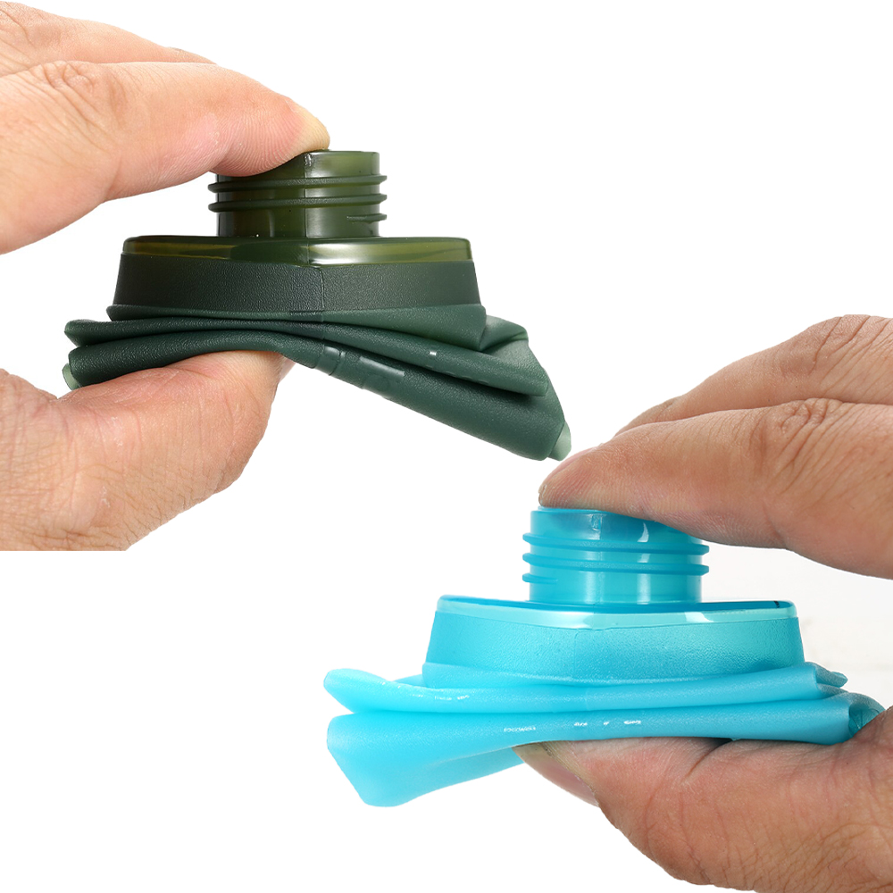 ถุงน้ำแบบพับได้ขนาด 250 มล. 50 - Water Bottle Collapsible บทวิจารณ์และราคา