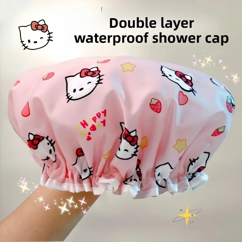 เฮลโล คิตตี้หมวกอาบน้ำกันน้ำสอ - Travel Accessories For Japan บทวิจารณ์และราคา
