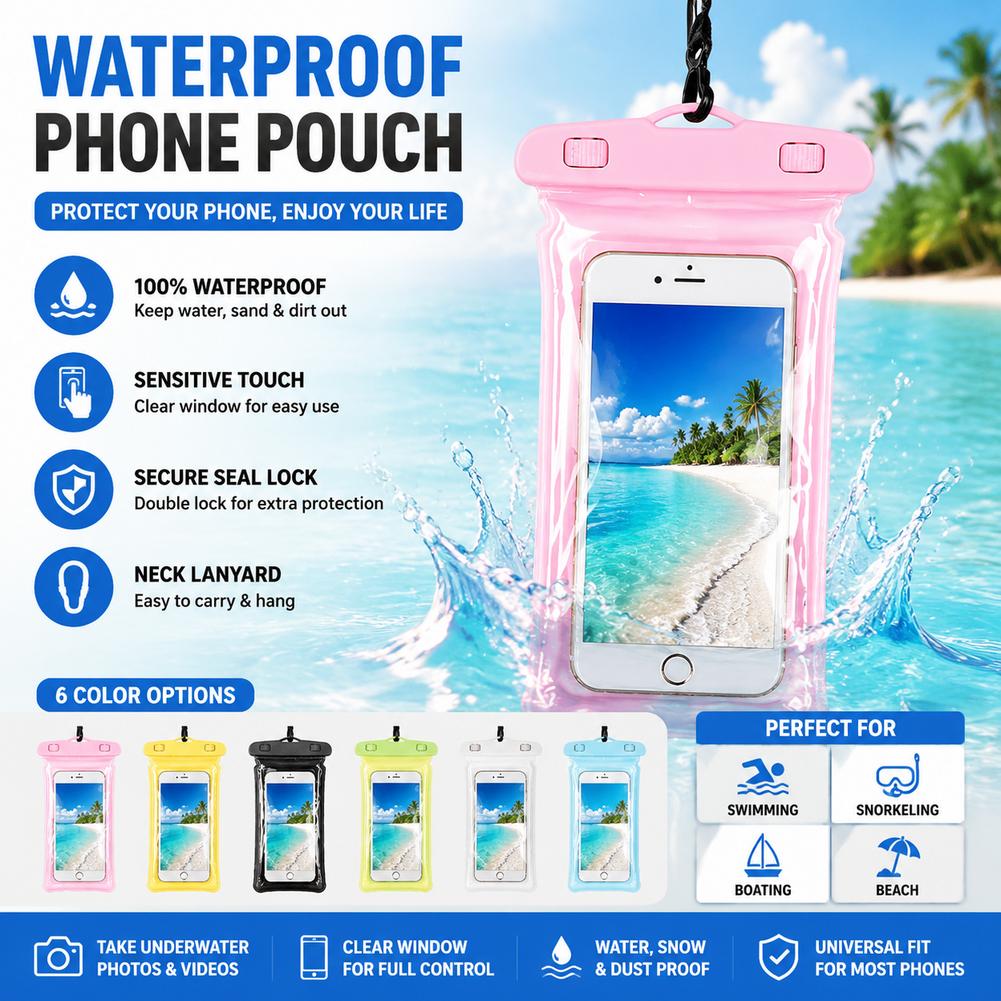 เคสโทรศัพท์กันน้ำแบบใส กระเป๋า - Travel Accessories And Bags บทวิจารณ์และราคา