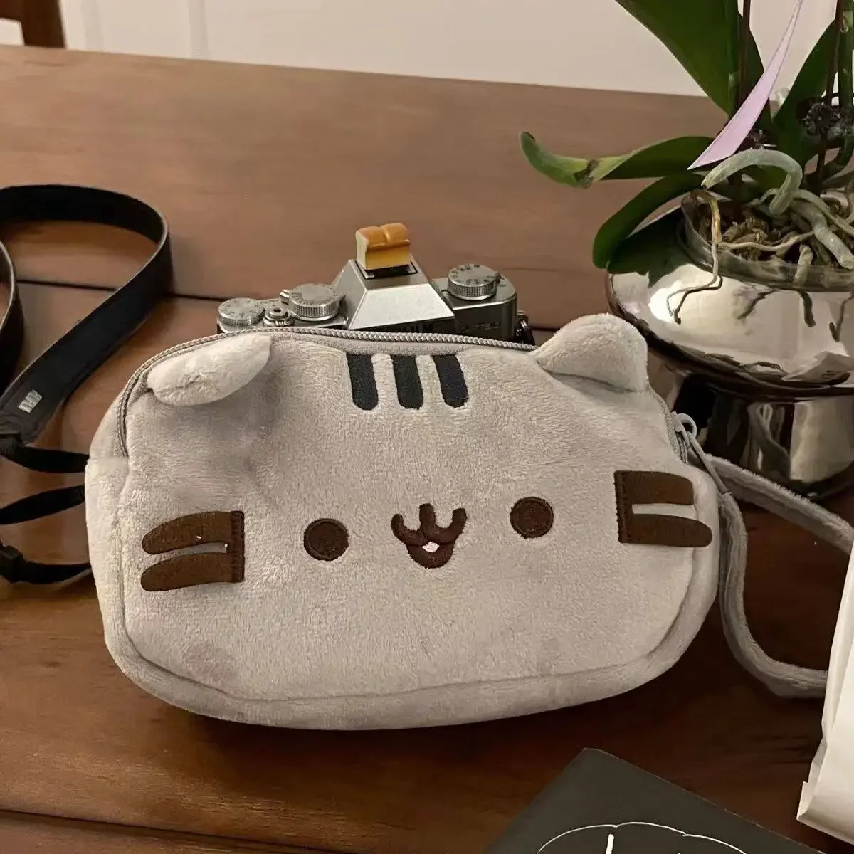 กระเป๋าดินสอพุชชีนน่ารัก ลายกา - Travel Accessories And Bags บทวิจารณ์และราคา